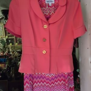 DANNY AND NICOLE 2PC  SKIRT SET. SIZE MISSES 8.